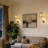 Abbiney 1-Light Hardwired Armed Sconce