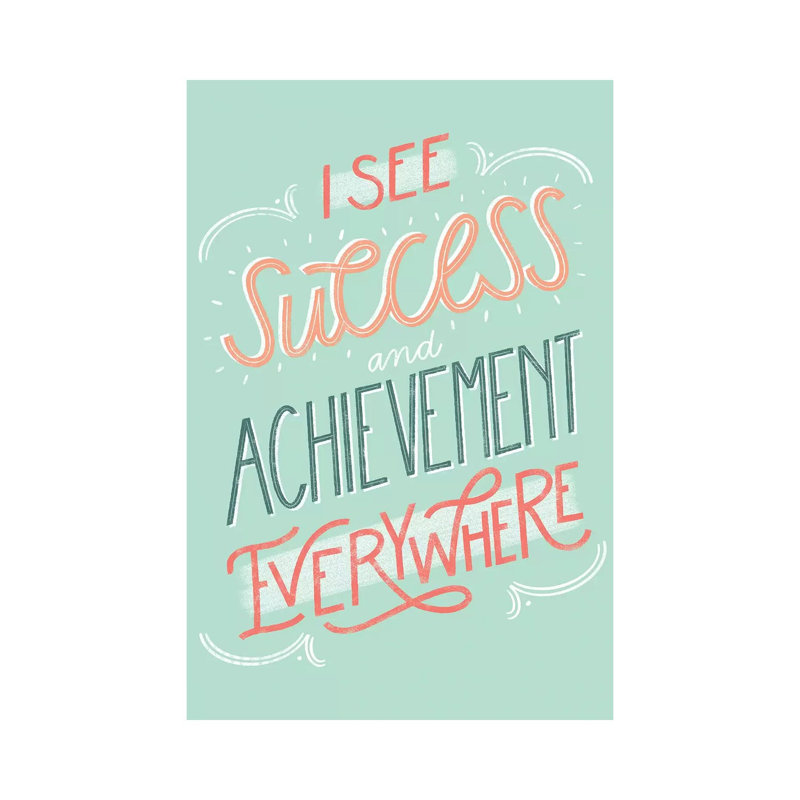 Success And Achievement by Richelle Garn - Wrapped Canvas Print, 101.6 cm H x 66.04 cm W x 3.175 cm D