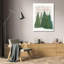 Loon Peak® Straatsma, reproduction d'art sur toile Leah Gallery: Plaid Trees Merry Christmas-1135515744