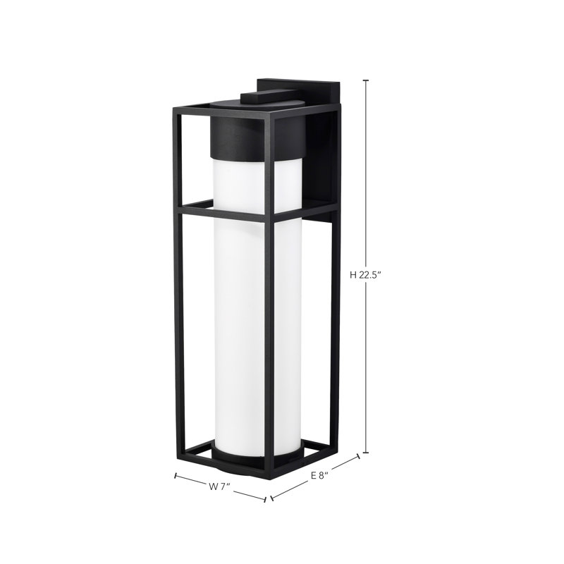 Lewellyn LED Wall Light, Frosted