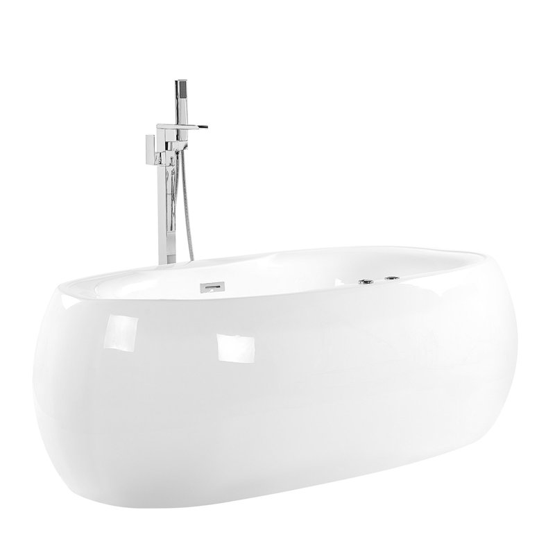 Bolanos 1800mm x 1000mm Whirlpool Acrylic Bathtub
