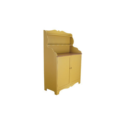 Armoire en bois avec 2 tablettes et 2 portes