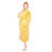 Fleece Gender Neutral Mid-Calf Bathrobe with Pockets-27039501-27039499