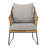 Cilegon 2 - Person Patio Conversation Set with Cushions-206710970