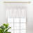 Cotton Tailored 40'' W Window Valance-53752472