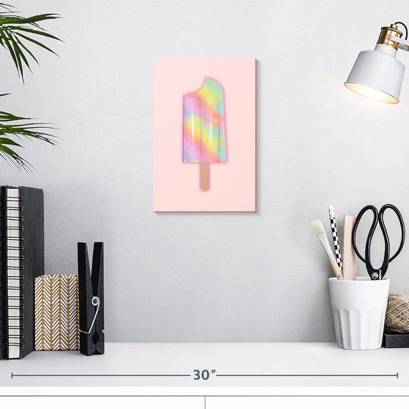 Yarlin Unicorn Popsicle, 12" H x 8" W