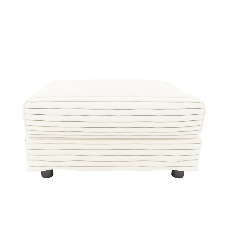 Banc avec rangement et repose-pieds avec rangement pour le salon et la chambre à coucher