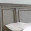 Grand lit de rangement gris antique