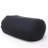 6.5 Foot Suede Cylindrical Bean Bag, Black-1925564792