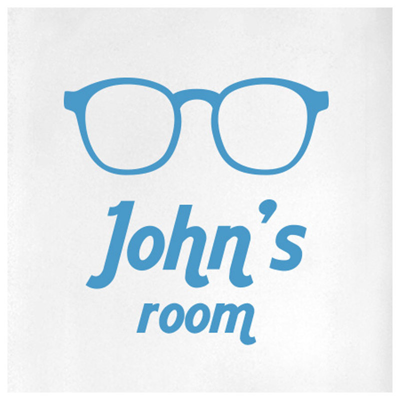 Wall Decal, Blue