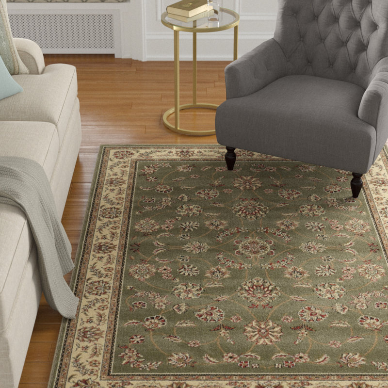 Oriental Indoor Rug, Rectangle 9'10" x 12'10"