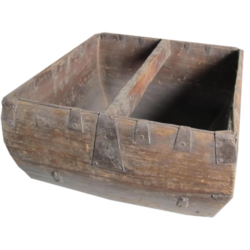 Boîte en bois vintage rétro
