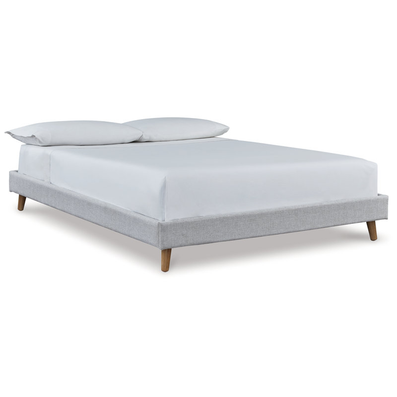 Lit plateforme double tapissier Tannally