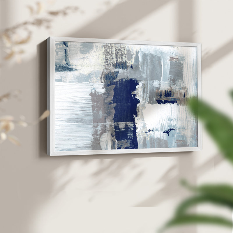 «Quiet Winter Woods», impression encadrée, H 8 po x l 10 po, Blanc