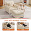 Ensemble de fauteuil d'appoint avec repose-pieds-272850661-272850657