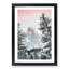 Mountain Peak in Abstract - Framed Print-55726108-55726110