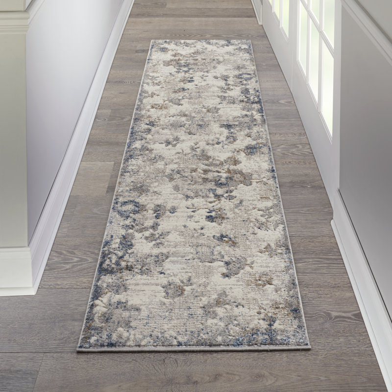 Royal Terrace Abstract Area Rug, Runner 66 x 229cm