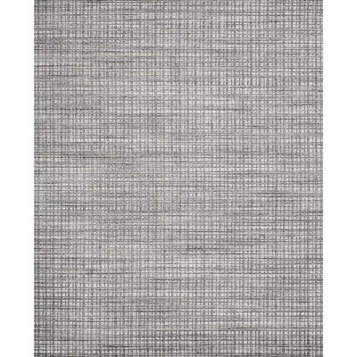 Tapis gris / noir Plaid