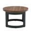 Table basse ronde ronde de 23,5 po et table basse pour le salon et la chambre à coucher