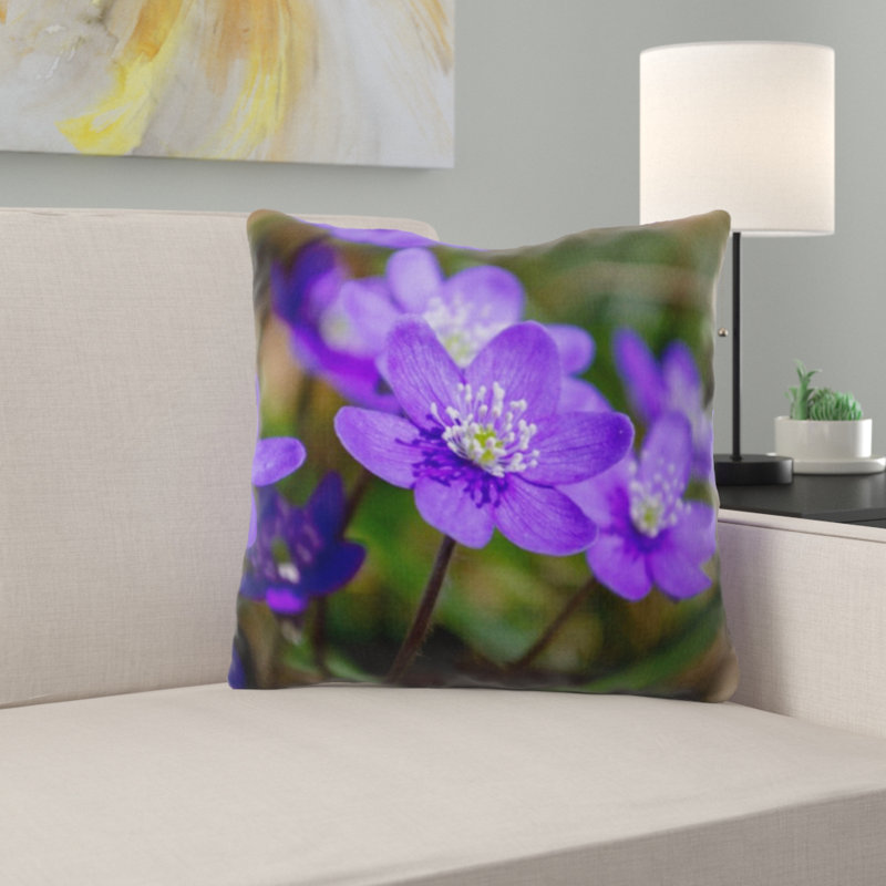 Coussin décoratif fleur