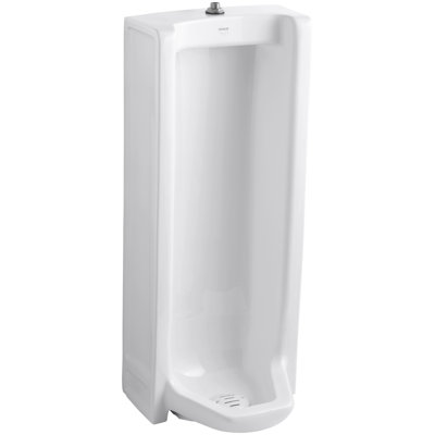 Branham Washout Floor-Mount 1 GPF Urinal with Top Spud