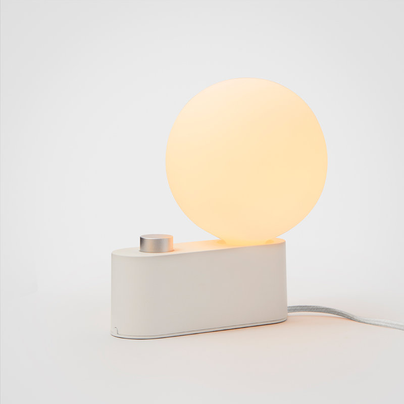 Sphere IV Table Lamp, Chalk White