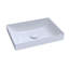 Ceramic Rectangular Vessel Bathrroom Sink with Overflow