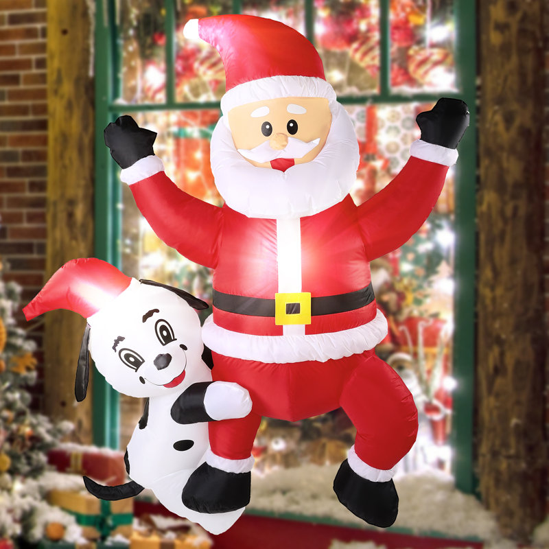 Décoration de Noël gonflable pour père Noël 6 pi