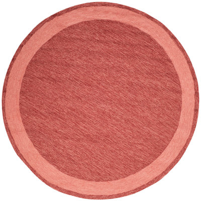 Taran Easy Care Hand Hooked Performance Solid Color Rug