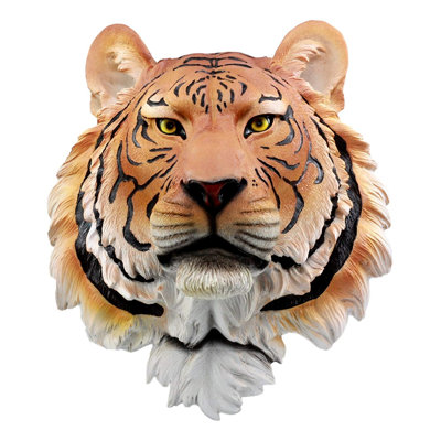 Rare Siberian Tiger Head Wall Décor