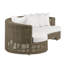 Helene Curved Outdoor Sofa