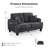 Luka 2-Piece Chenille Sofa Set-90041598-68259993
