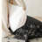 Retro bamboo leaf bean bag single sofa