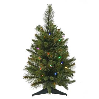 3' Christmas Yuletide Glam Decorated Table Top Tree in Pot, 35