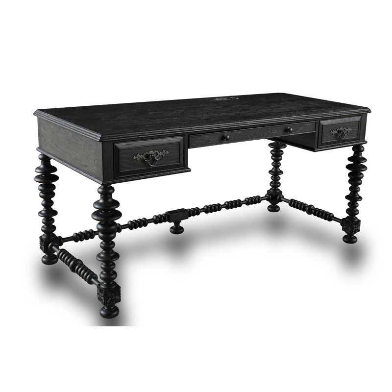 Lisbon Solid Wood Writing Desk