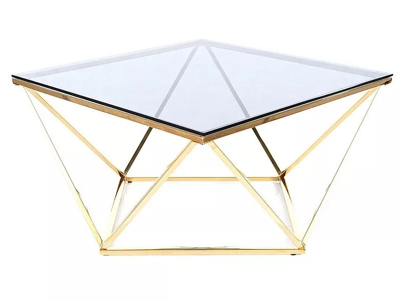 Azu Frame Coffee Table, 80cm H x 80cm L x 80cm D