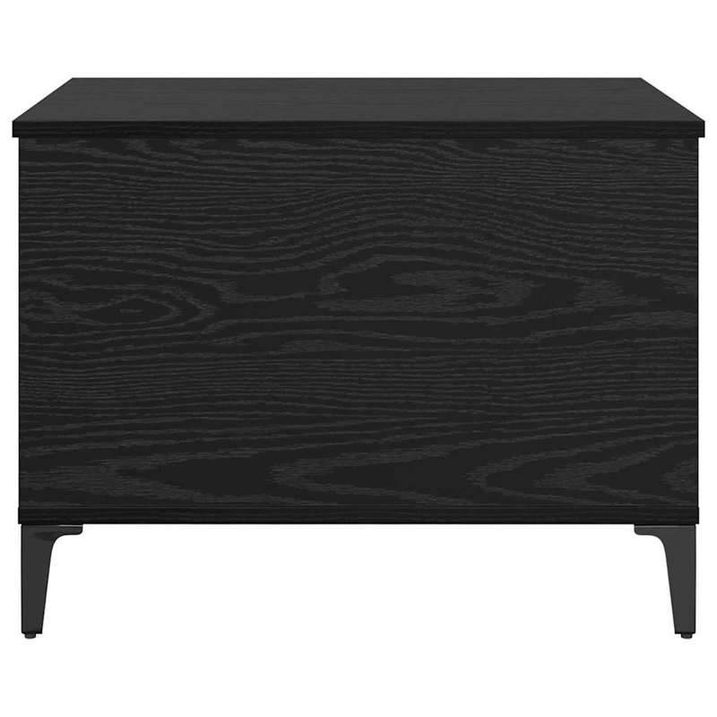 Lift Top Coffee Table with Storage, Black Oak