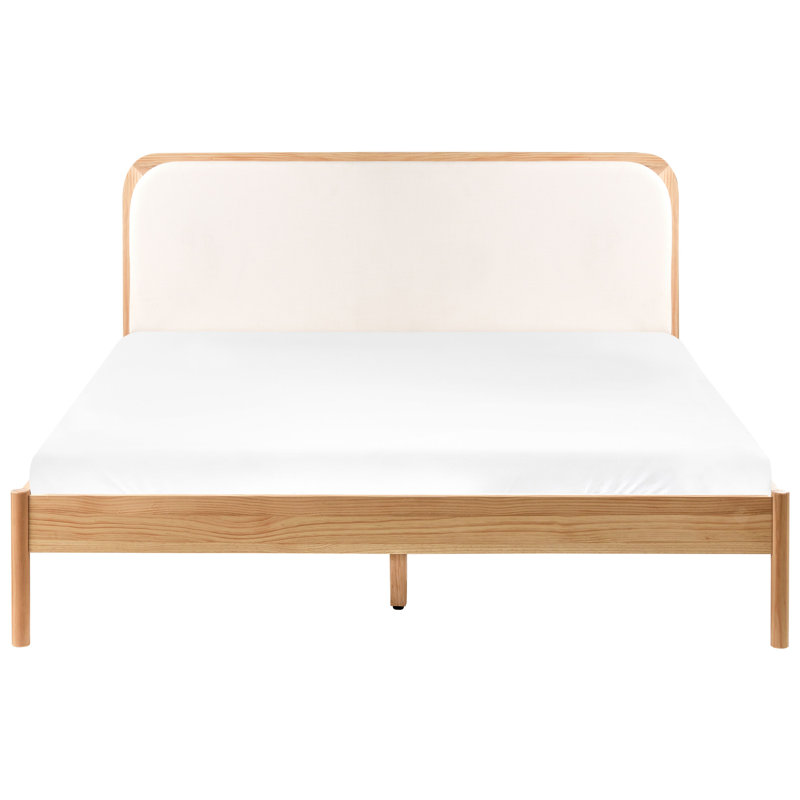 Solid Wood Bed, European Kingsize (160 x 200 cm)