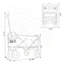 Chariot pliable pliable Minimeetall Strap Wagon