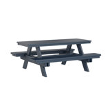 Outdoor Rectangular Picnic Table
