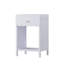 Table de chevet moderne avec tiroir et tablette ouverte, table de chevet festonnée pour chambre à coucher, table d'appoint minimaliste mignonne pour chambre d'enfant ou de fille-1086164880