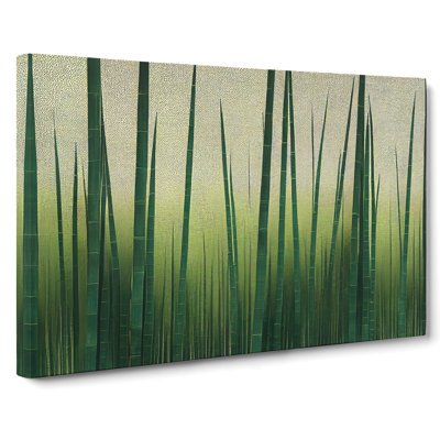 Stupendous Bamboo Forest - Wrapped Canvas