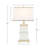 Colette Rectangular Ceramic Table Lamp