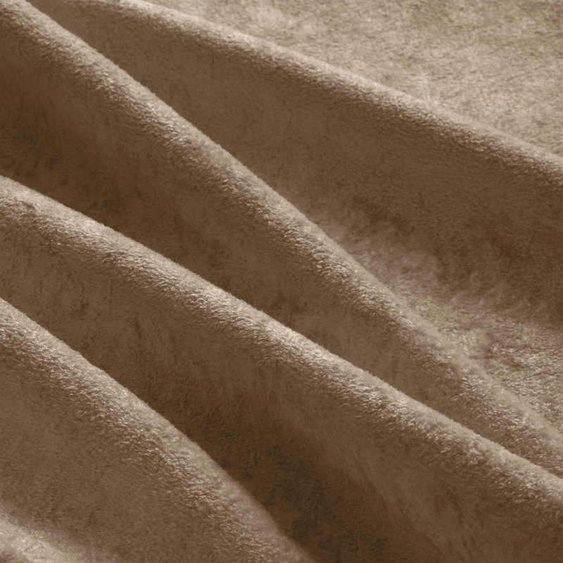 Canapé modulaire en tissu de velours 3 places avec frange, capitonnage et conception ergonomique, Chameau