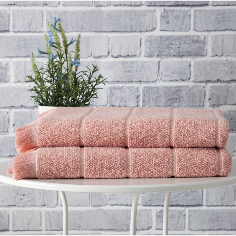 Ozkan   Midweight Bath Towel, Pink