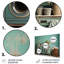 Turquoise Vintage Laundry Room II - impression sans cadre sur métal-1659888661
