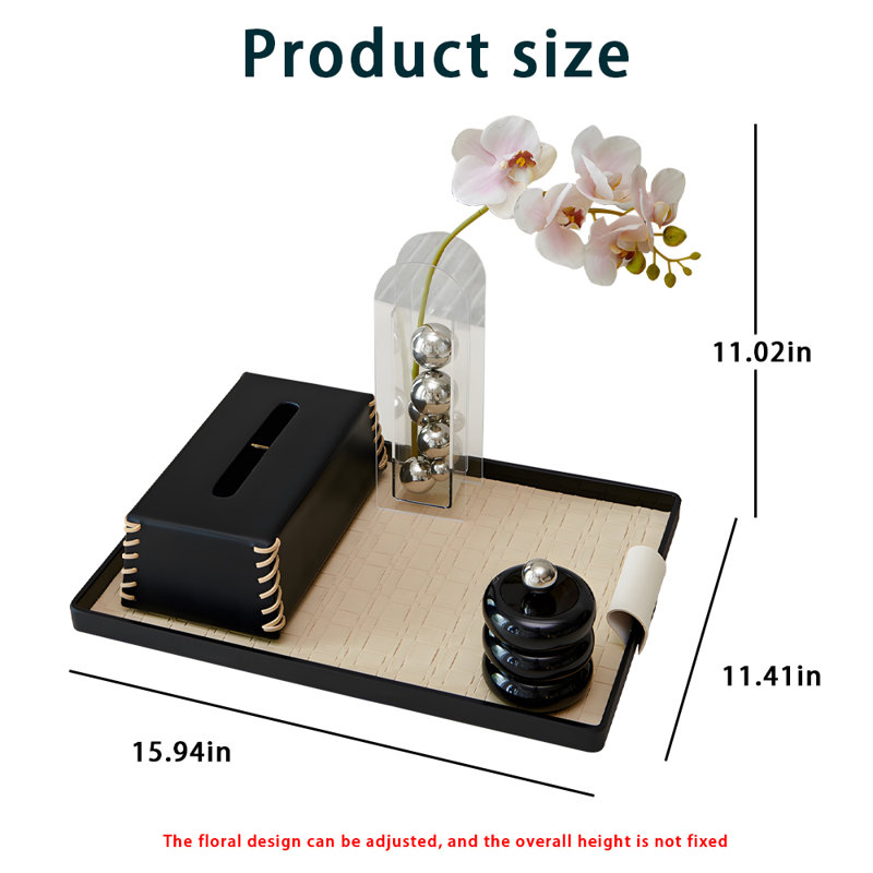 Free Standing Toilet Paper Holder, Black
