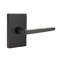 Hermes Flat Passage (Hall & Closet) Door Lever with Rectangle Rosette-1614868055-1614868056