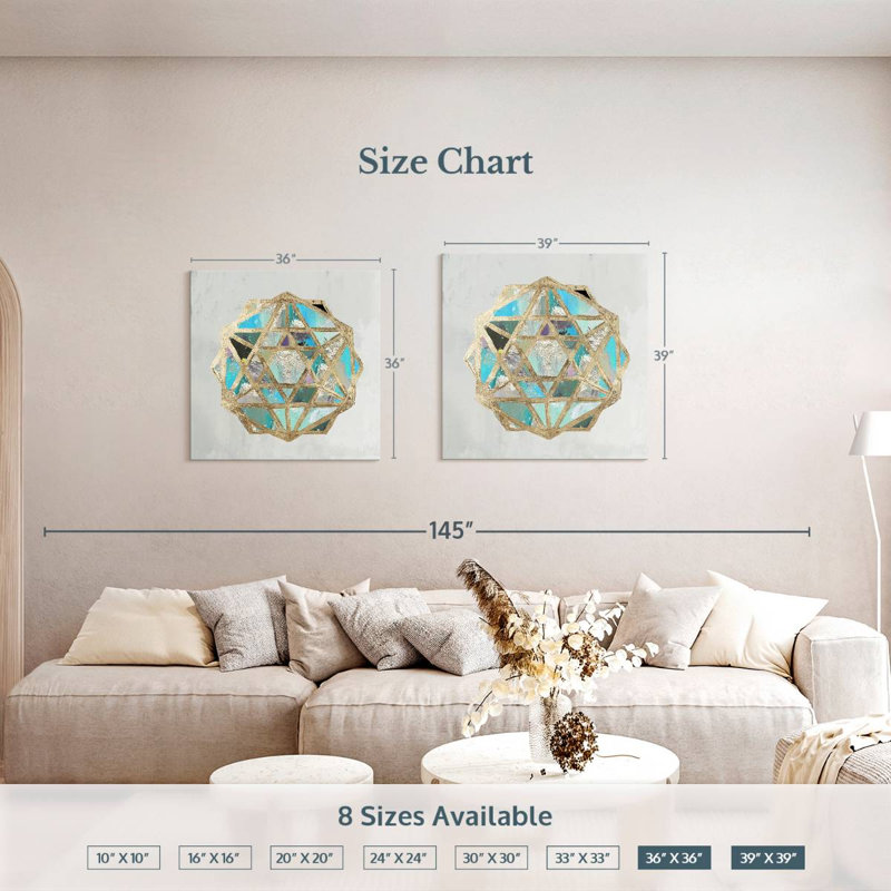 Avery Artefact I, 36" H x 36" W