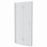 Porte de douche pliante sans cadre 36 po x l 72 po avec verre trempé, 1/4 po (6 mm)
